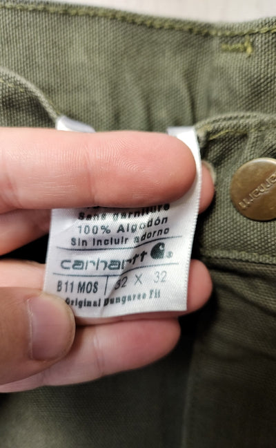 NWT Carhartt Men's Size 32x32 Olive Green Pants