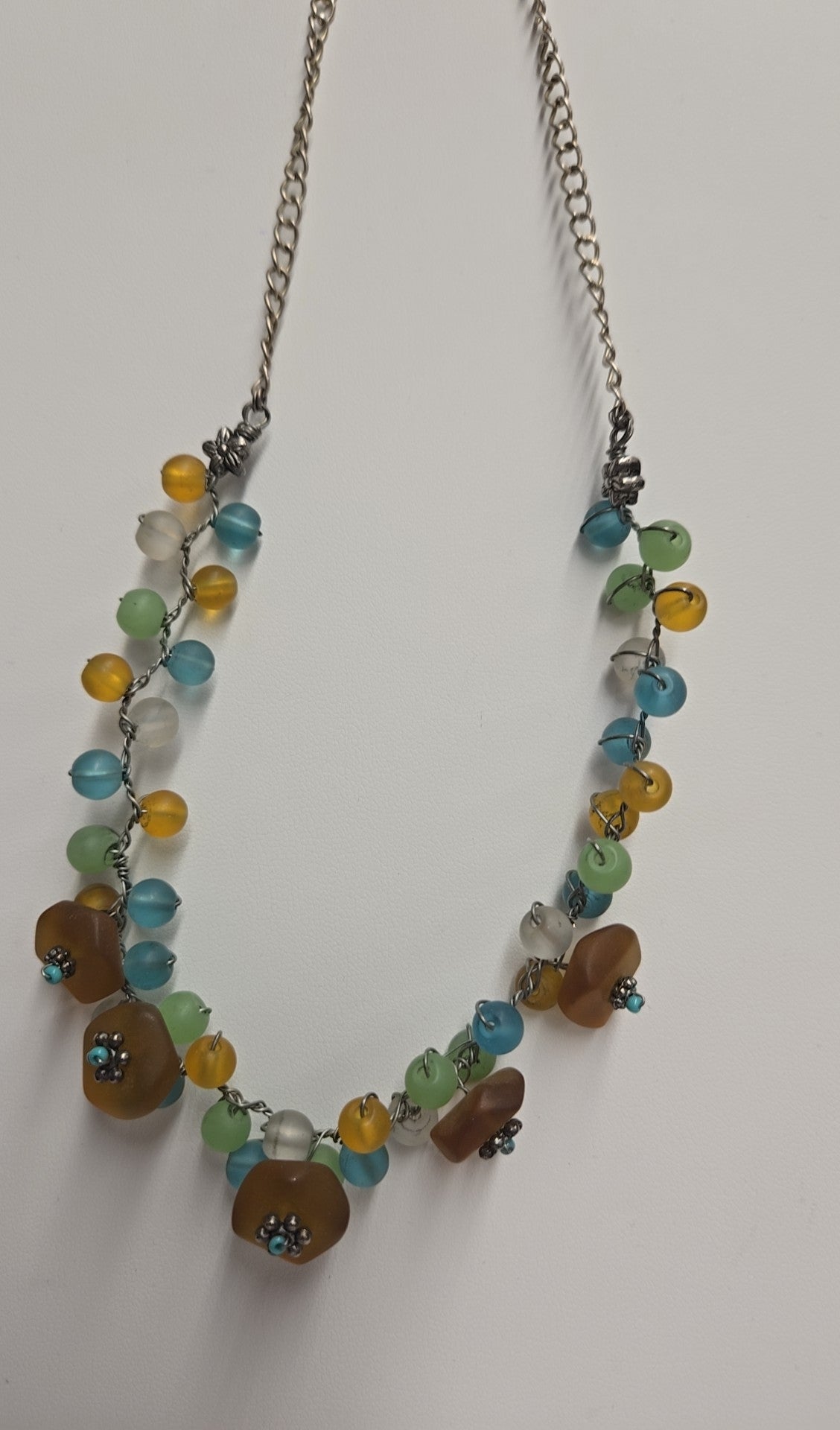 Multi-Color Beaded Necklace