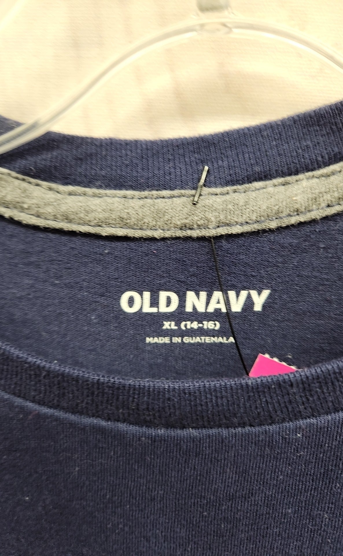 Old Navy Boy's Size 14/16 Navy Shirt
