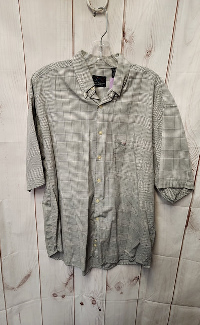 Greg Norman Men's Size L Gray Shirt