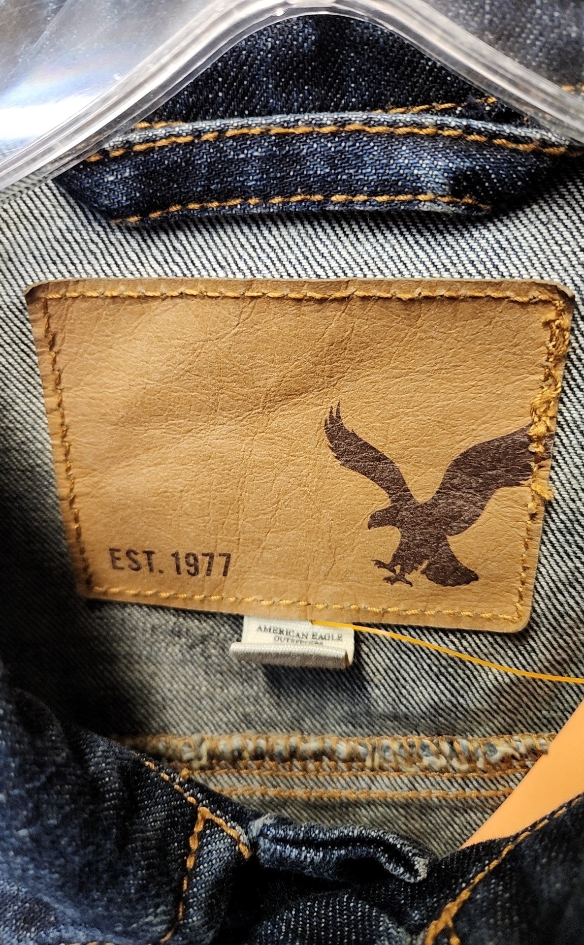 American Eagle Men's Size L Blue Shirt