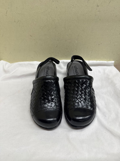 Softwalk Women's Size 10 Black Clogs Shoes