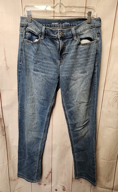 Old Navy Women's Size 28 (5-6) Blue Jeans High Rise Wow Boyfriend