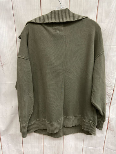 Aerie Women's Size L Green Sweatshirt