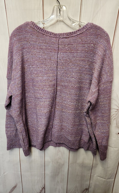 J Jill Women's Size XL Purple Sweater