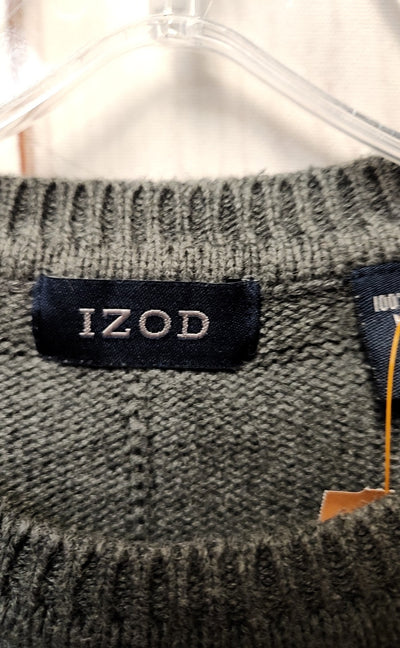 Izod Men's Size M Gray Sweater