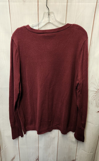 Talbots Women's Size XL Maroon Sweater