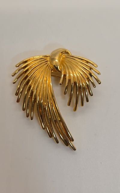 Gold Brooch Pin