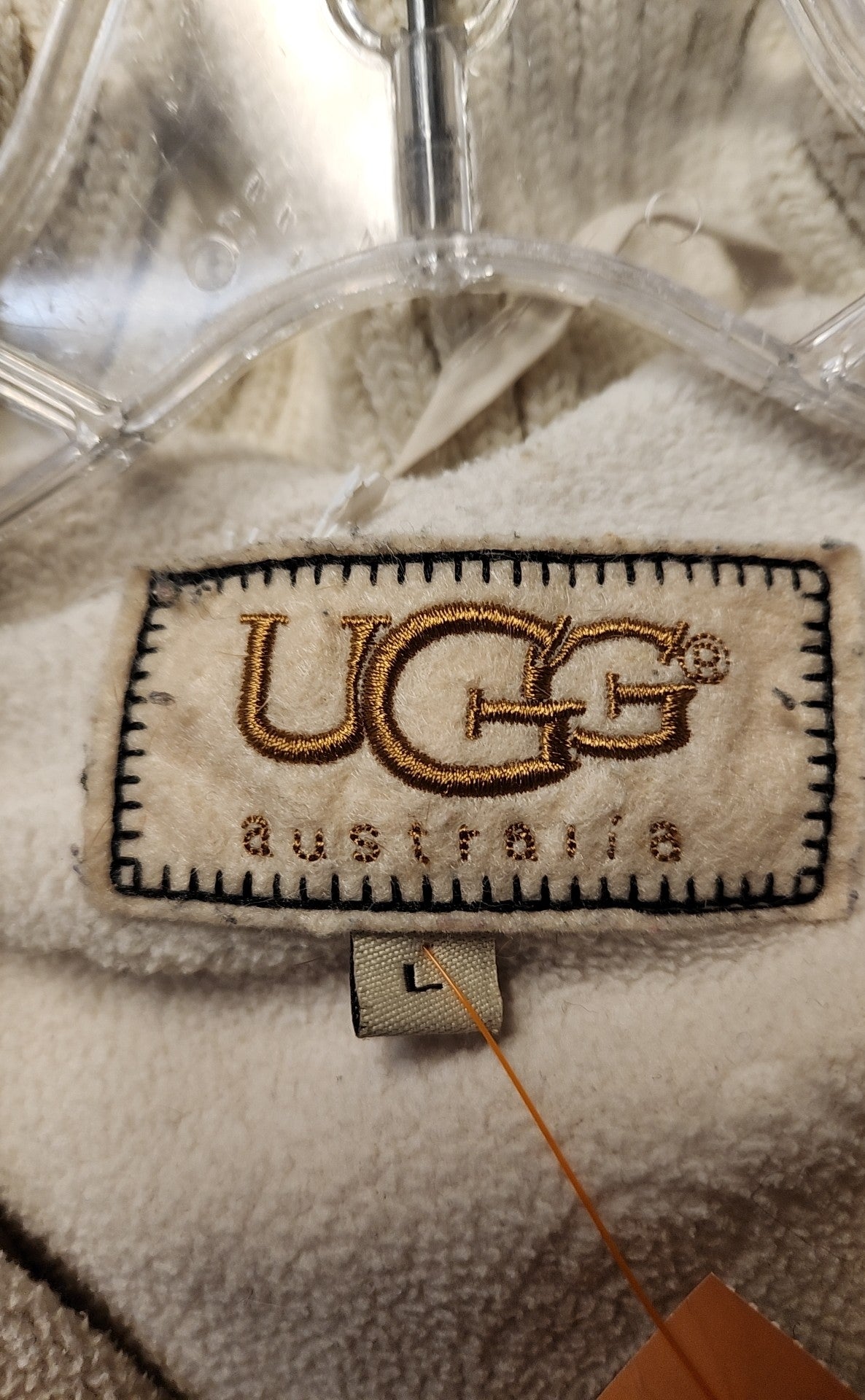 Ugg Women's Size L White Coat