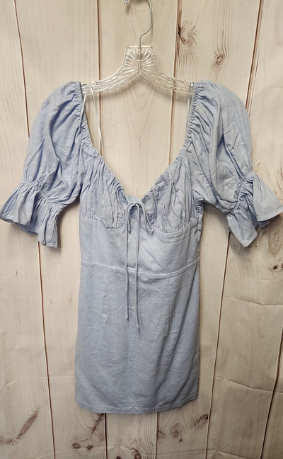 Etophe Studios Women's Size S Light Blue Dress