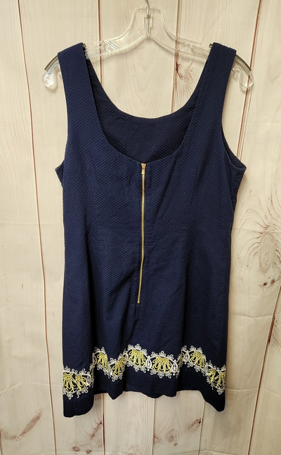 Lilly Pulitzer Women's Size 12 Navy Dress