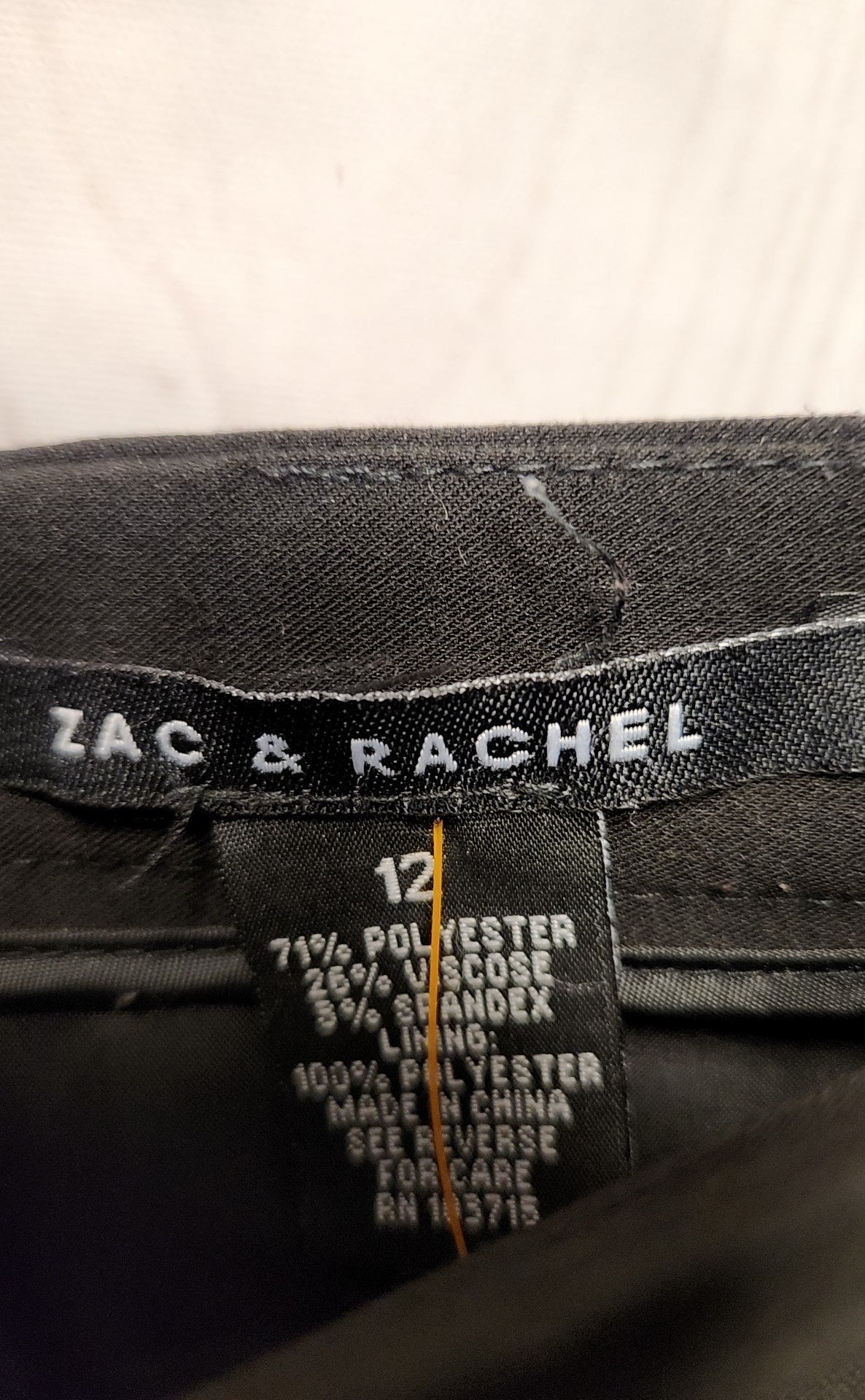 Zac & Rachel Women's Size 12 Black Skirt