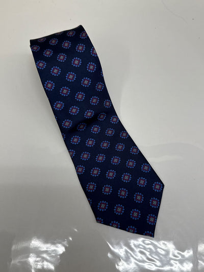 Claybrooke Navy Necktie