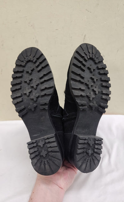 Talbots Women's Size 8-1/2 Black Boots Shoes