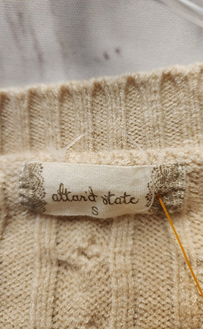 Altar'd State Women's Size S Beige Sweater