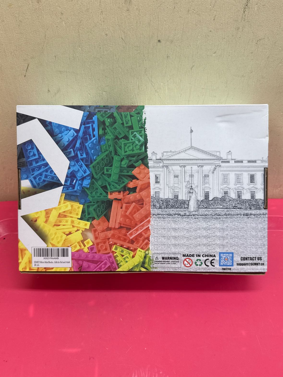 NIB Semky Micro Mini Blocks White House Famous Landmark Model Set
