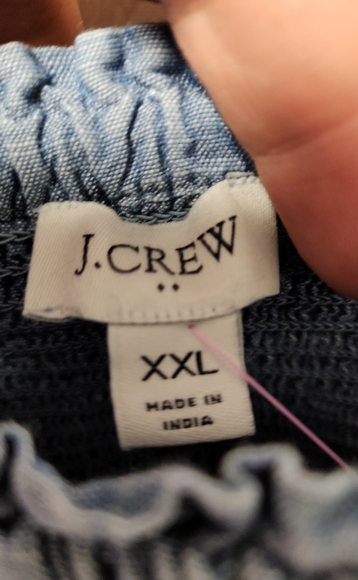 J Crew Women's Size XXL Blue Dress