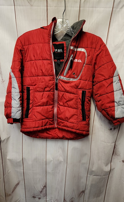 F.O.G. by London Fog Boy's Size 7 Red Jacket
