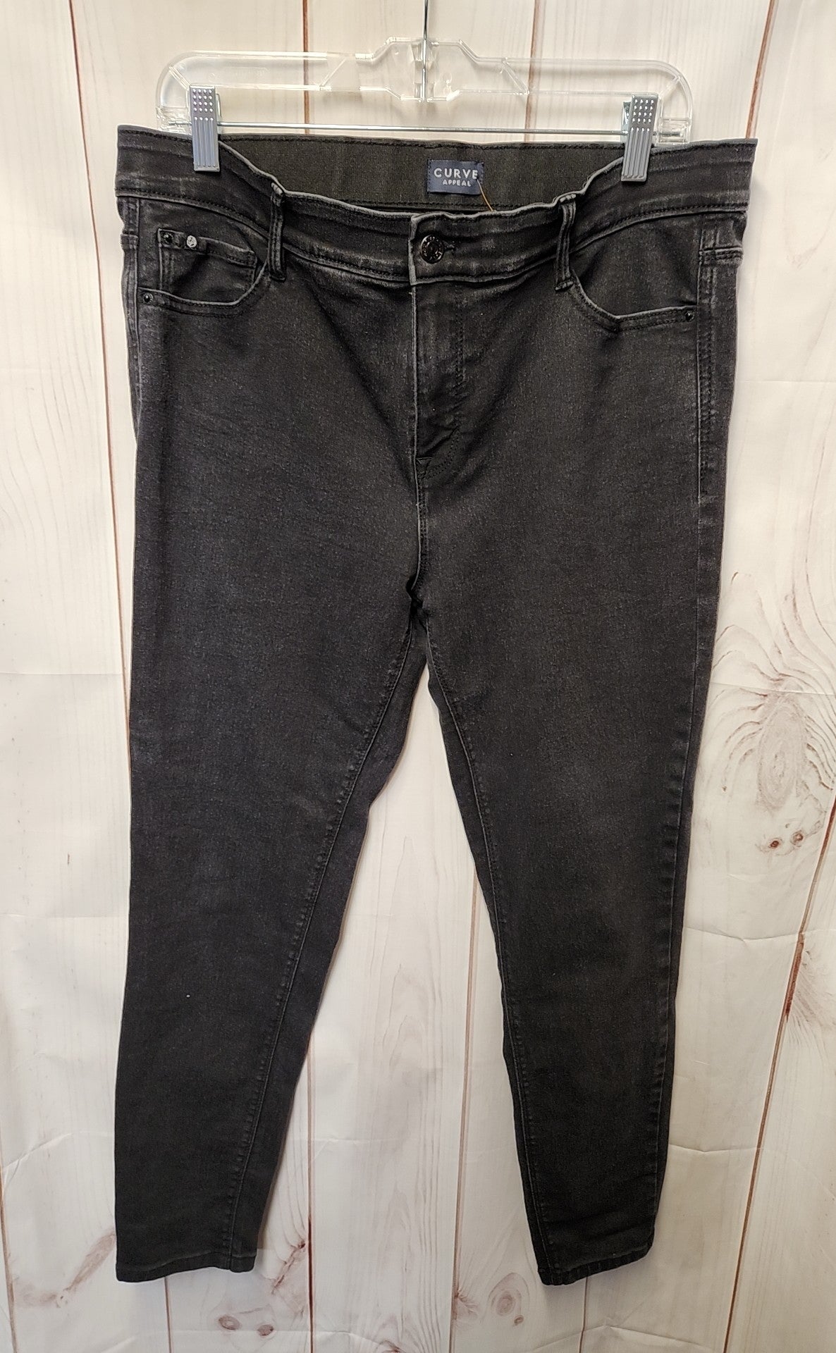 Curve Appeal Women's Size 31 (11-12) Black Jeans