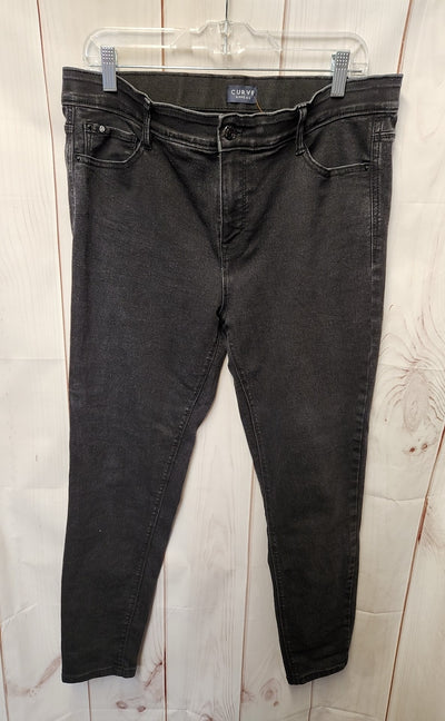 Curve Appeal Women's Size 31 (11-12) Black Jeans