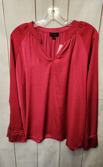 Current Air Women's Size M Pink Long Sleeve Top