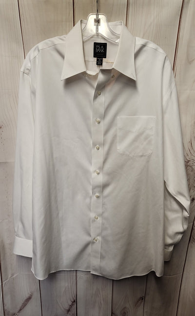 Jos A Bank Men's Size XL White Shirt