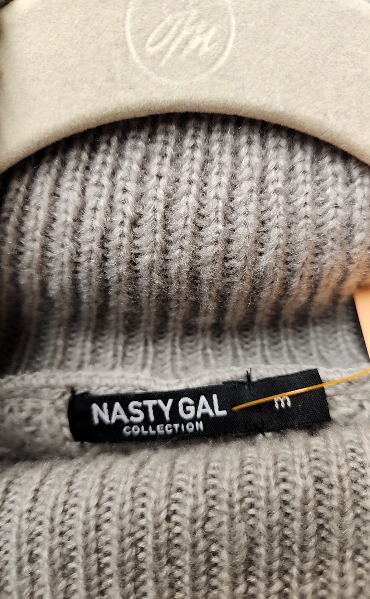 Nasty Gal Women's Size M Gray Sweater