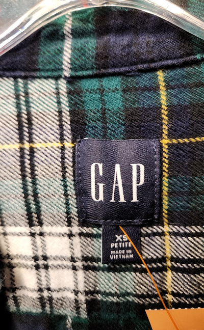 Gap Women's Size XS Green Long Sleeve Top