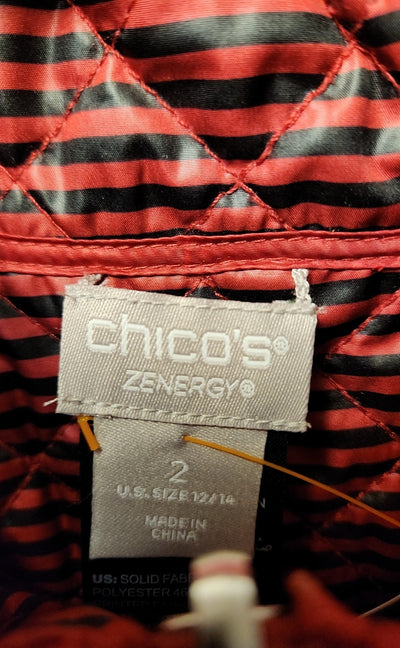 Chico's Women's Size 2 = US L Red Vest