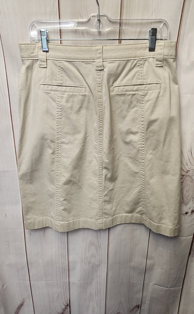 LL Bean Women's Size 12 Beige Skirt