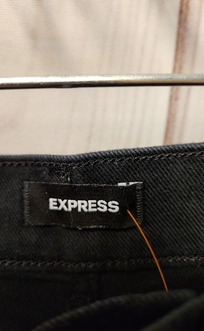 Express Women's Size 25 (0) Petite Black Jeans High Rise Slim