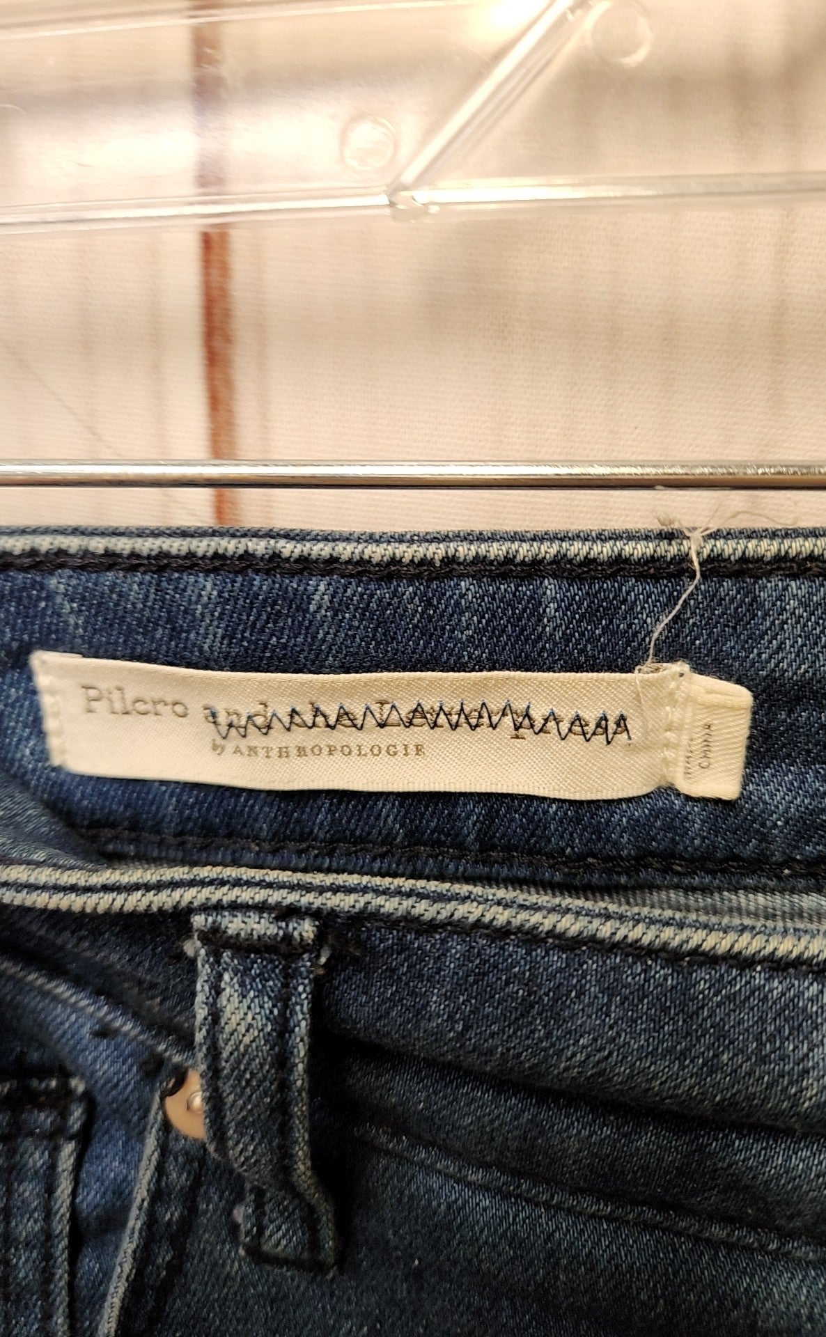 Pilcro Women's Size 27 (3-4) Blue Jeans High Rise Bootcut