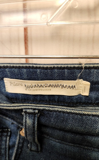 Pilcro Women's Size 27 (3-4) Blue Jeans High Rise Bootcut