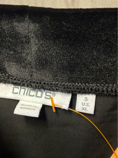 Chico's Women's Size XL Black Skirt