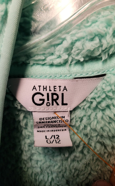 Athleta Girl's Size 12 Green Sweatshirt