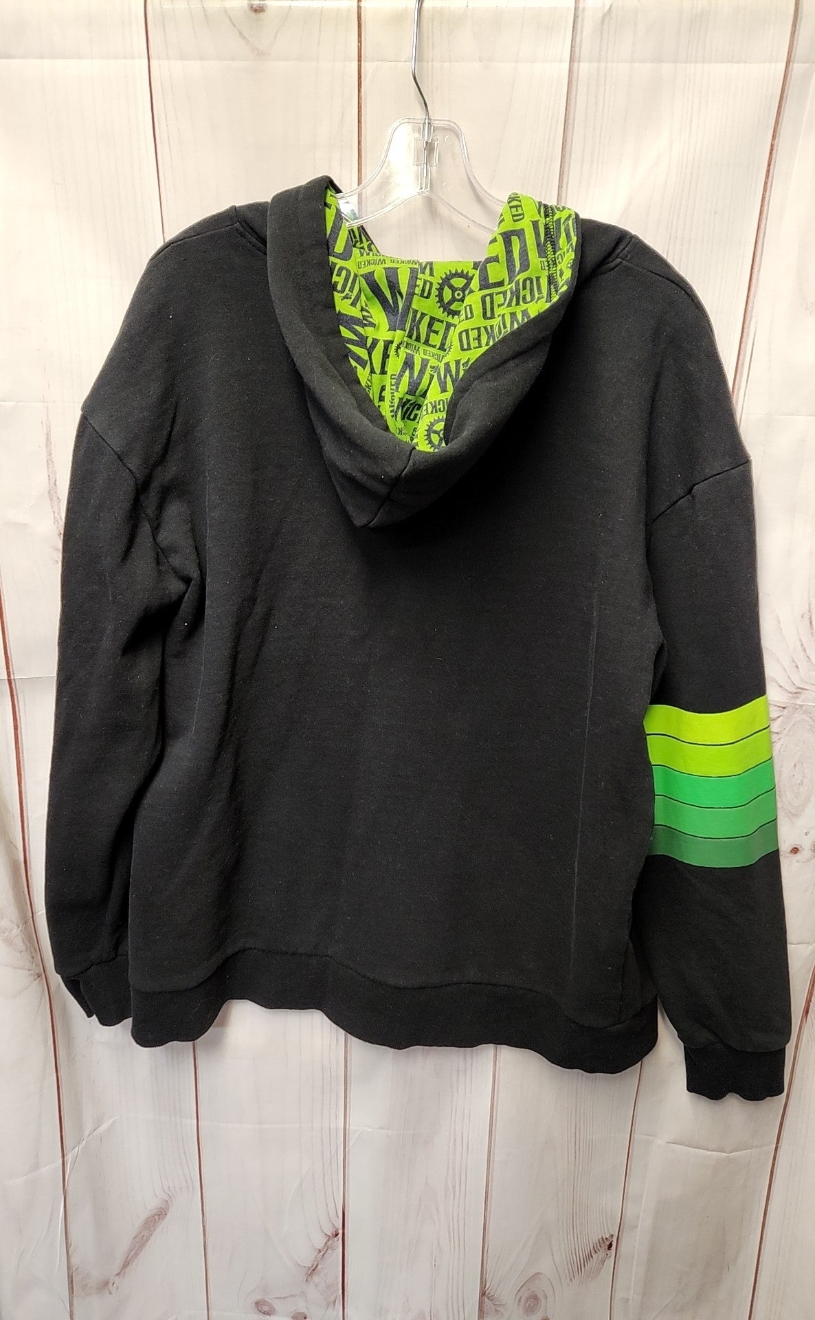 Wicked the Musical Women's Size XL Black Full Zip Hoodie