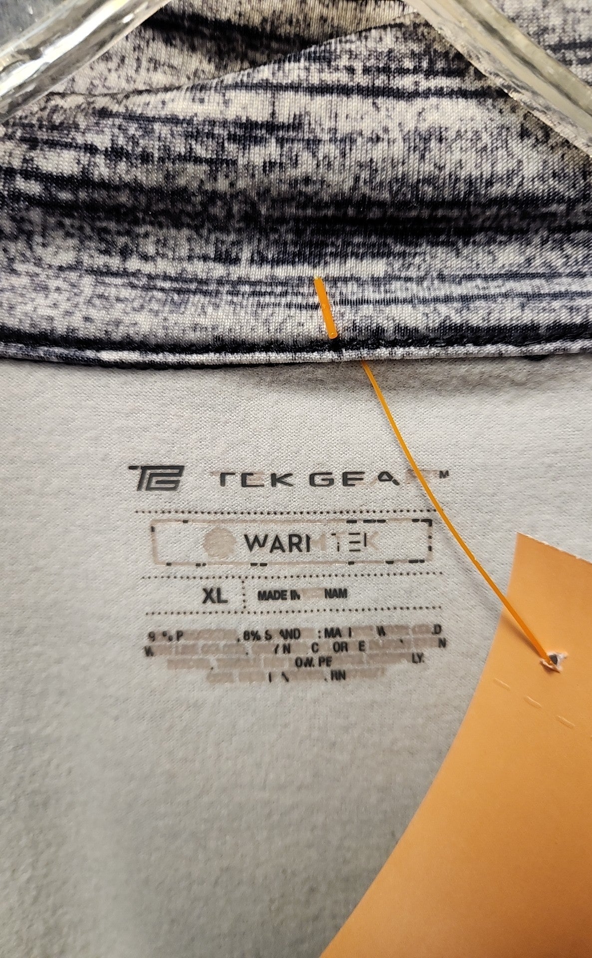 Tek Gear Women's Size XL Blue Long Sleeve Top