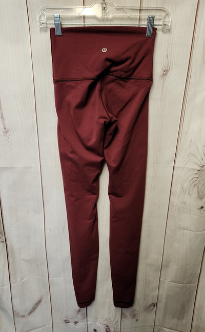 Lululemon Women's Size 4 Red Leggings