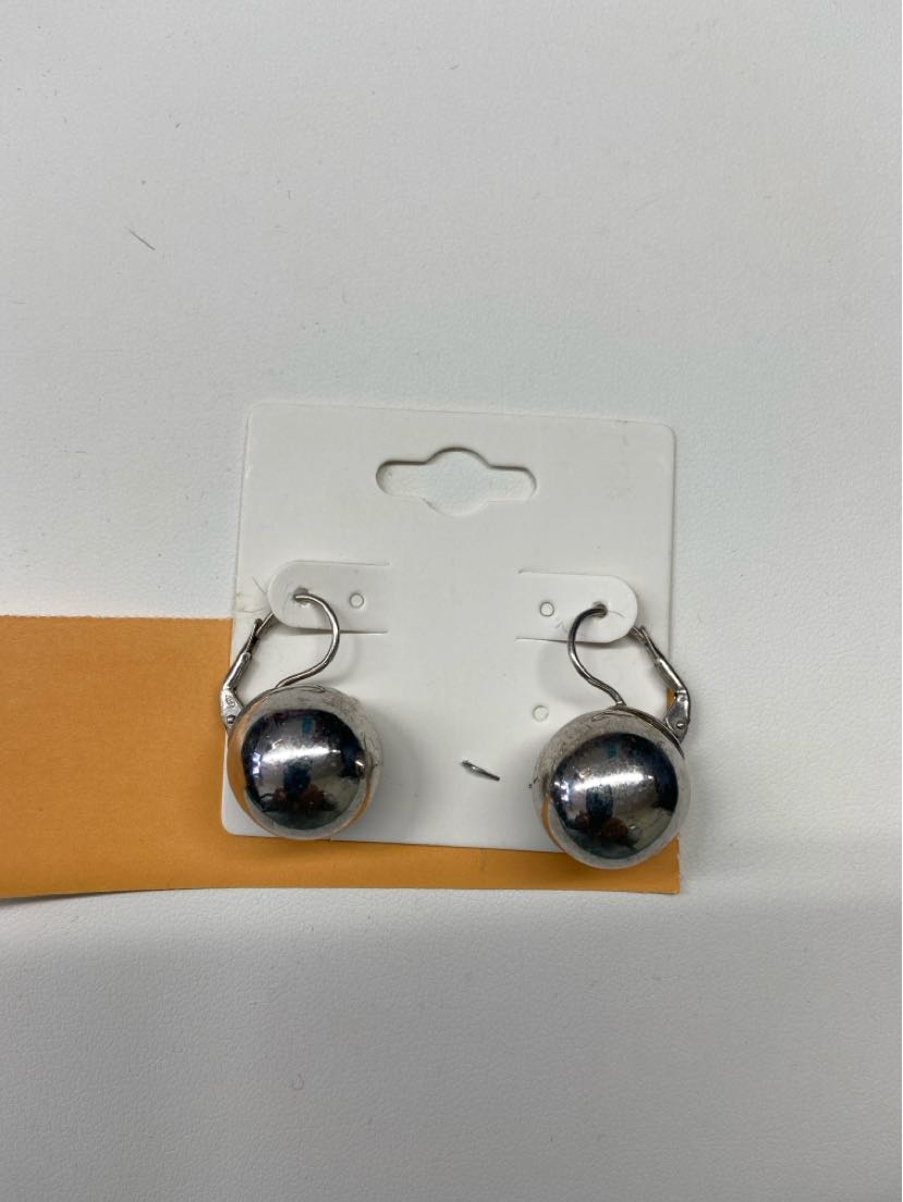 Avon Silver Ball Earrings