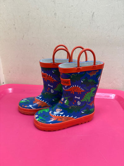 Lone Cone Boy's Size 10 Blue Rain Boots