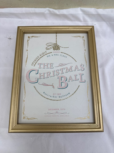 Christmas Ball Sign