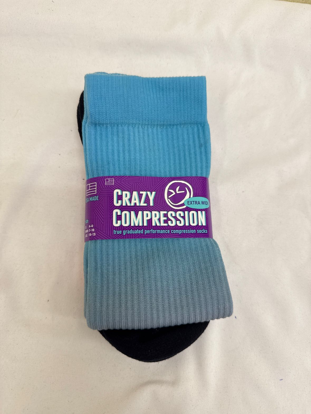 NWT Extra Wide Compression Socks