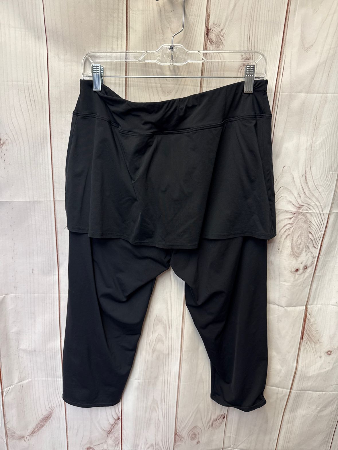 Lands End Women's Size L Black Leggings