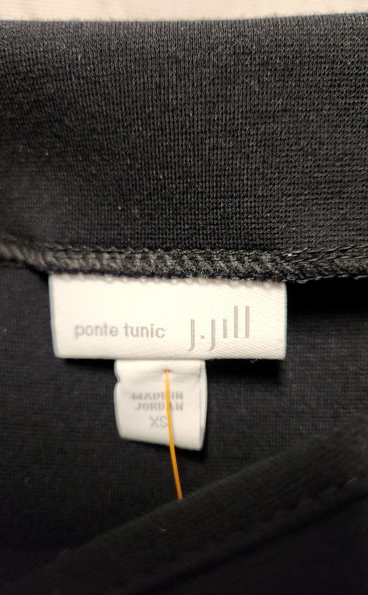 J Jill Women's Size XS Black 3/4 Sleeve Top