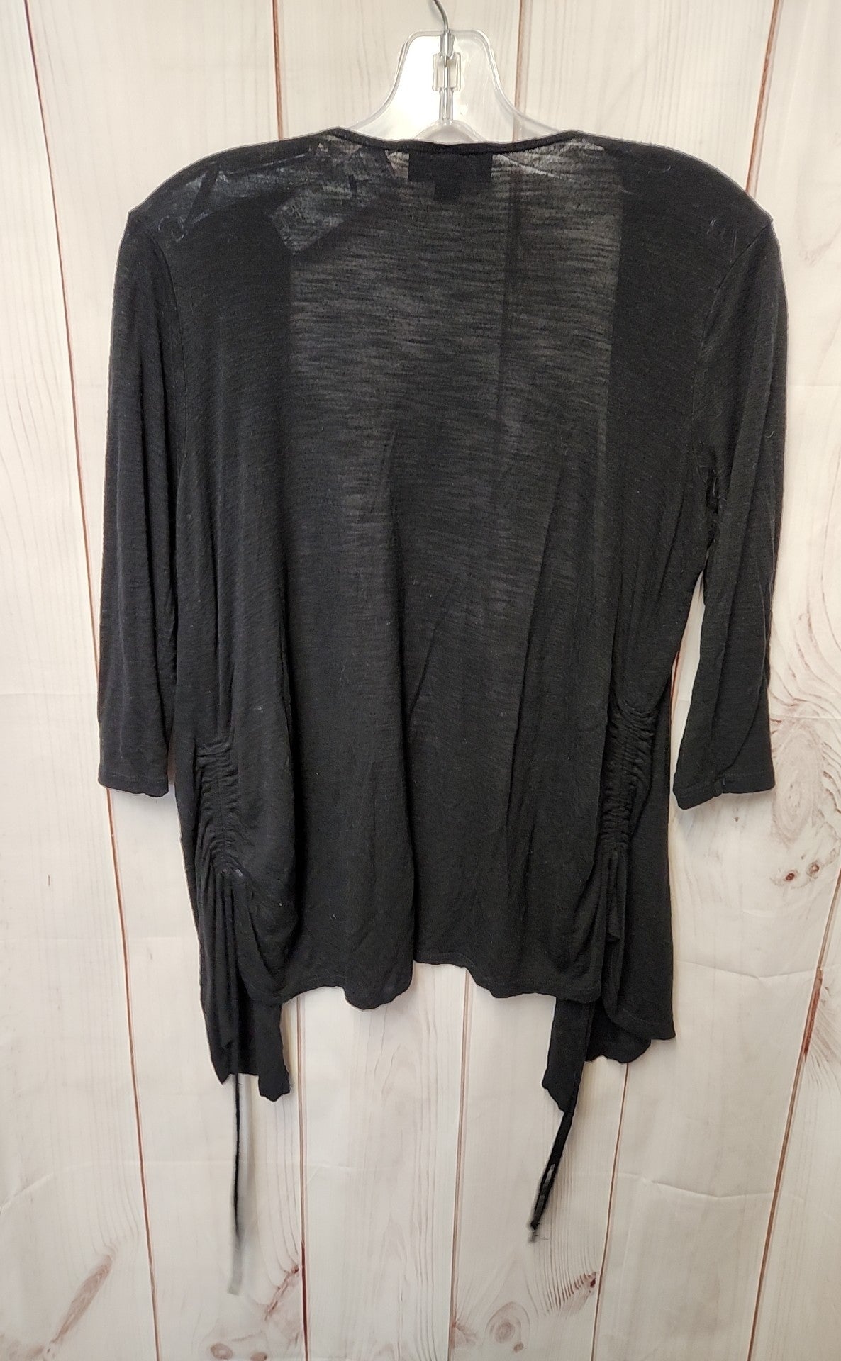 AB studio Women's Size M Black Cardigan
