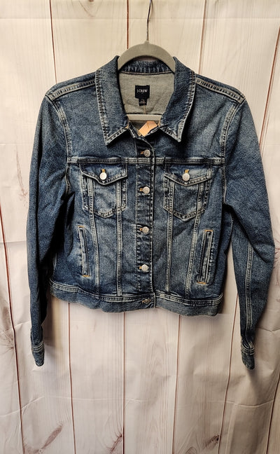 J Crew Women's Size L Blue Jacket