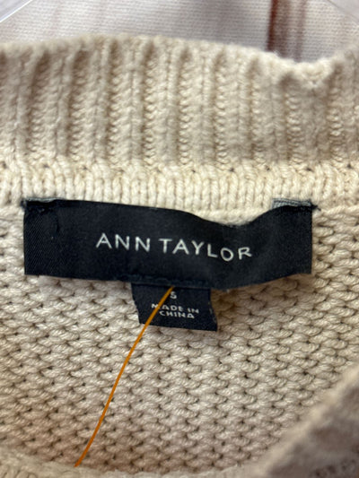 Ann Taylor Women's Size S Beige Sweater