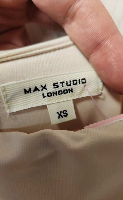 Max Studio Women's Size XS Beige Dress