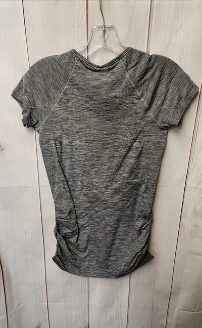 Athleta Women's Size XS Gray Short Sleeve Top