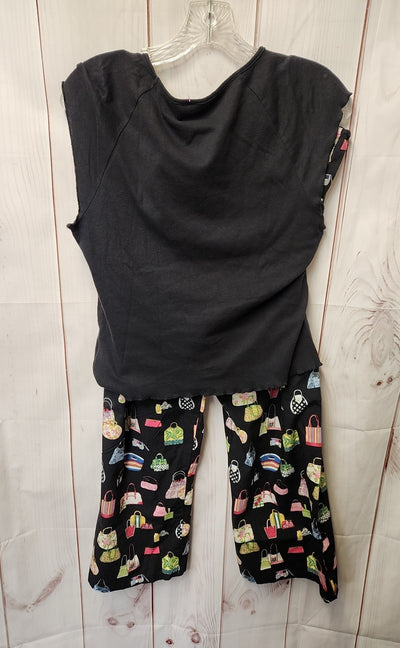 Sebu Women's Size M Black Pajamas
